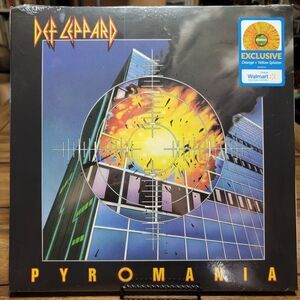VINYL Def Leppard: Pyromania - Orange & Yellow Splatter LP - NEW / SEALED